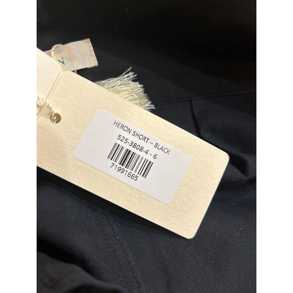 Doen Heron Women’s Pleated Double Belt Short size 6 NWT High Waist Retro Look - Picture 4 of 7